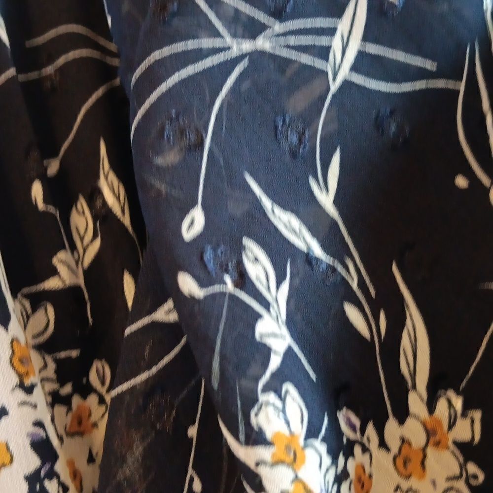 NY Collection Navy Prairie Dress - Picture 14 of 16